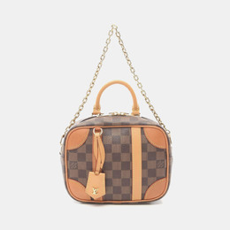 Louis Vuitton: Коричневая сумка 