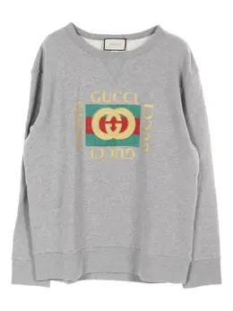 Gucci Pre-Owned: Светлый свитшот 
