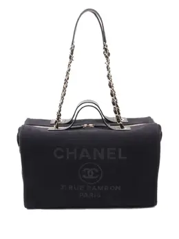 CHANEL Pre-Owned: Синяя сумка 