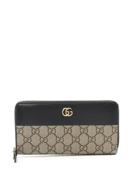 Gucci Pre-Owned: Бежевый кошелёк 