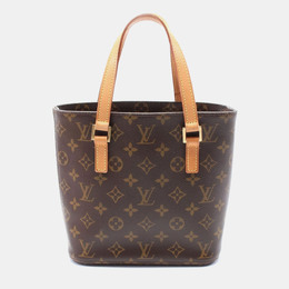Louis Vuitton: Коричневая сумка-шоппер 