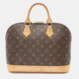 Louis Vuitton: Коричневая сумка 