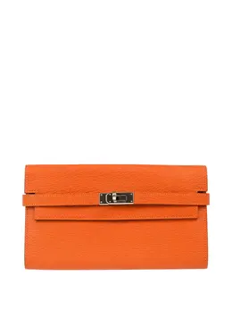 Hermès Pre-Owned: Оранжевый кошелёк 