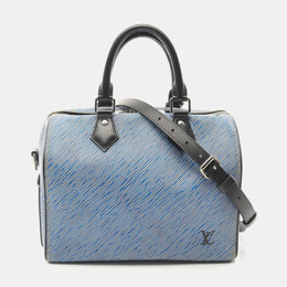 Louis Vuitton: Голубая сумка  Speedy