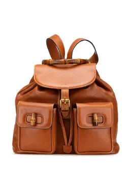 Gucci Pre-Owned: Коричневый рюкзак 