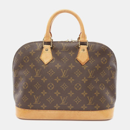 Louis Vuitton: Коричневая сумка 