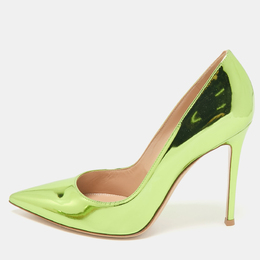 Gianvito Rossi: Зелёные туфли 