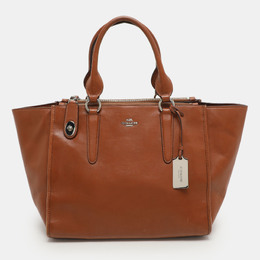 Coach: Коричневая сумка 