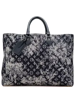 Louis Vuitton Pre-Owned: Голубая сумка-шоппер 