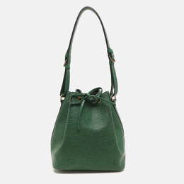 Louis Vuitton: Зелёная сумка  Épi