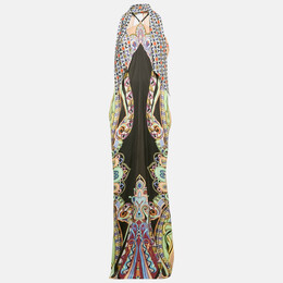 Etro: Многоцветное платье 