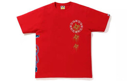 A BATHING APE: Чёрная футболка 