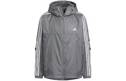 Adidas: Серая куртка 