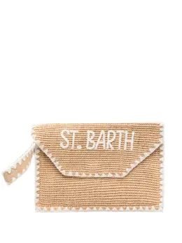 MC2 Saint Barth: Бежевый клатч 