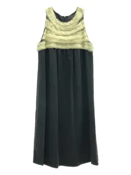 Fendi Pre-Owned: Платье с оборками 