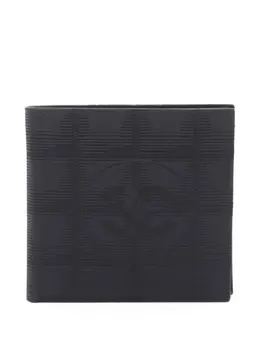 CHANEL Pre-Owned: Чёрный кошелёк 