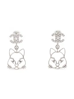 CHANEL Pre-Owned: Серьги 