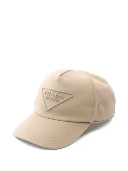 Prada Pre-Owned: Бежевая кепка 