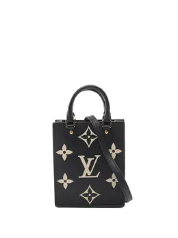 Louis Vuitton Pre-Owned: Чёрная сумка-шоппер 