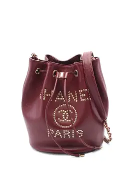 CHANEL Pre-Owned: Красная сумка 