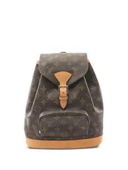 Louis Vuitton Pre-Owned: Коричневый рюкзак 