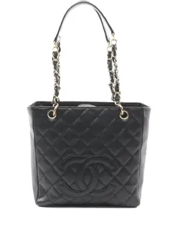 CHANEL Pre-Owned: Чёрная сумка 