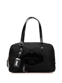 Prada Pre-Owned: Чёрная сумка 