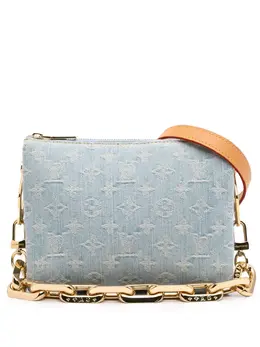 Louis Vuitton Pre-Owned: Голубая сумка 
