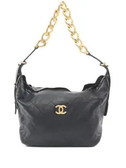 CHANEL Pre-Owned: Синяя сумка 