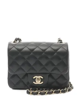 CHANEL Pre-Owned: Чёрная сумка 