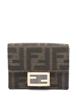 Fendi Pre-Owned: Коричневый кошелёк 