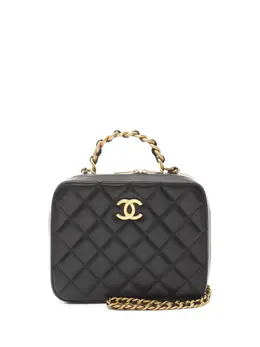 CHANEL Pre-Owned: Чёрная сумка 