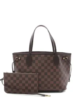 Louis Vuitton Pre-Owned: Коричневая сумка-шоппер 