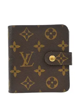 Louis Vuitton Pre-Owned: Коричневый кошелёк 