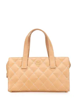 CHANEL Pre-Owned: Коричневая сумка 