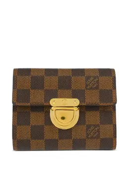 Louis Vuitton Pre-Owned: Коричневый кошелёк 