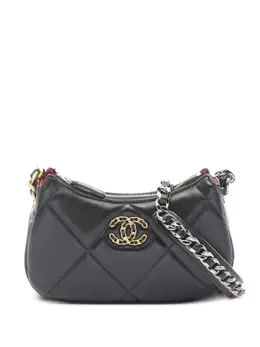 CHANEL Pre-Owned: Чёрная сумка 
