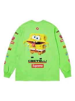 Supreme: Футболка с длинным рукавом 