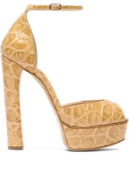 Casadei: Жёлтые босоножки 