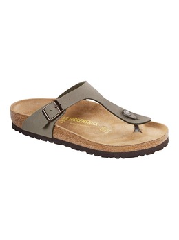 Birkenstock: Серые сандалии  Gizeh