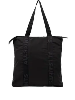 AllSaints: Чёрная сумка-шоппер 