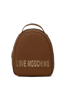 Love Moschino: Коричневый рюкзак 