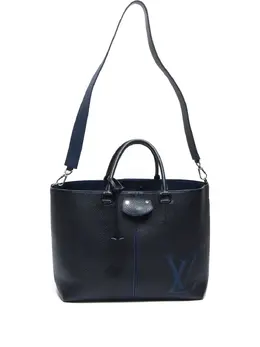 Louis Vuitton Pre-Owned: Чёрная сумка-шоппер 