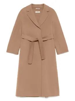 'S Max Mara: Бежевое пальто 