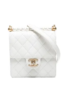 CHANEL Pre-Owned: Белая сумка 
