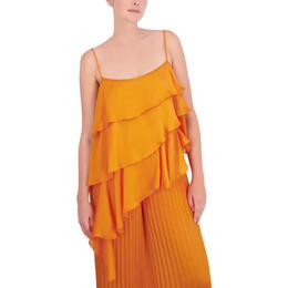 BCBGMAXAZRIA: Оранжевая блуза 