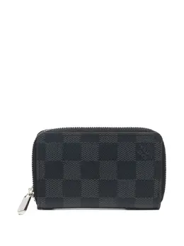 Louis Vuitton Pre-Owned: Чёрный кошелёк 