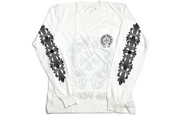 Chrome Hearts: Белая футболка 