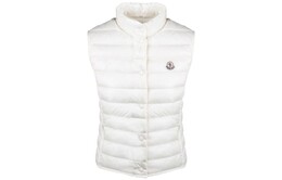 Moncler: Белый жилет 