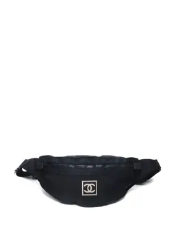 CHANEL Pre-Owned: Чёрная сумка 
